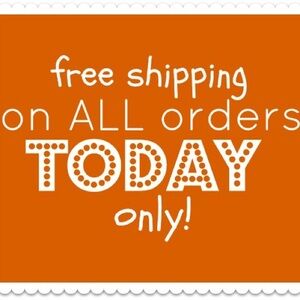 Free Shipping Promotion Sign